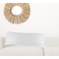 thumbnail image 3 of 14" X 36" White Polyester Blown Seam Pillow Insert, 3 of 5