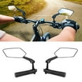 thumbnail image 2 of Radiance Bicycle Tricycles Handlebar Rearview Mirrors Rectangle Back Mirrors New U4, 2 of 8