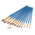 thumbnail image 1 of 12pcs Artist Paint Brushes Set Acrylic Oil Watercolour Painting Craft Art Model paintbrush, 1 of 5