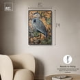 thumbnail image 5 of Heronâ€™s Blue Serenade Canvas Bird Maximalist by Art Remedy, Black Frame, 20" x 30", 5 of 7