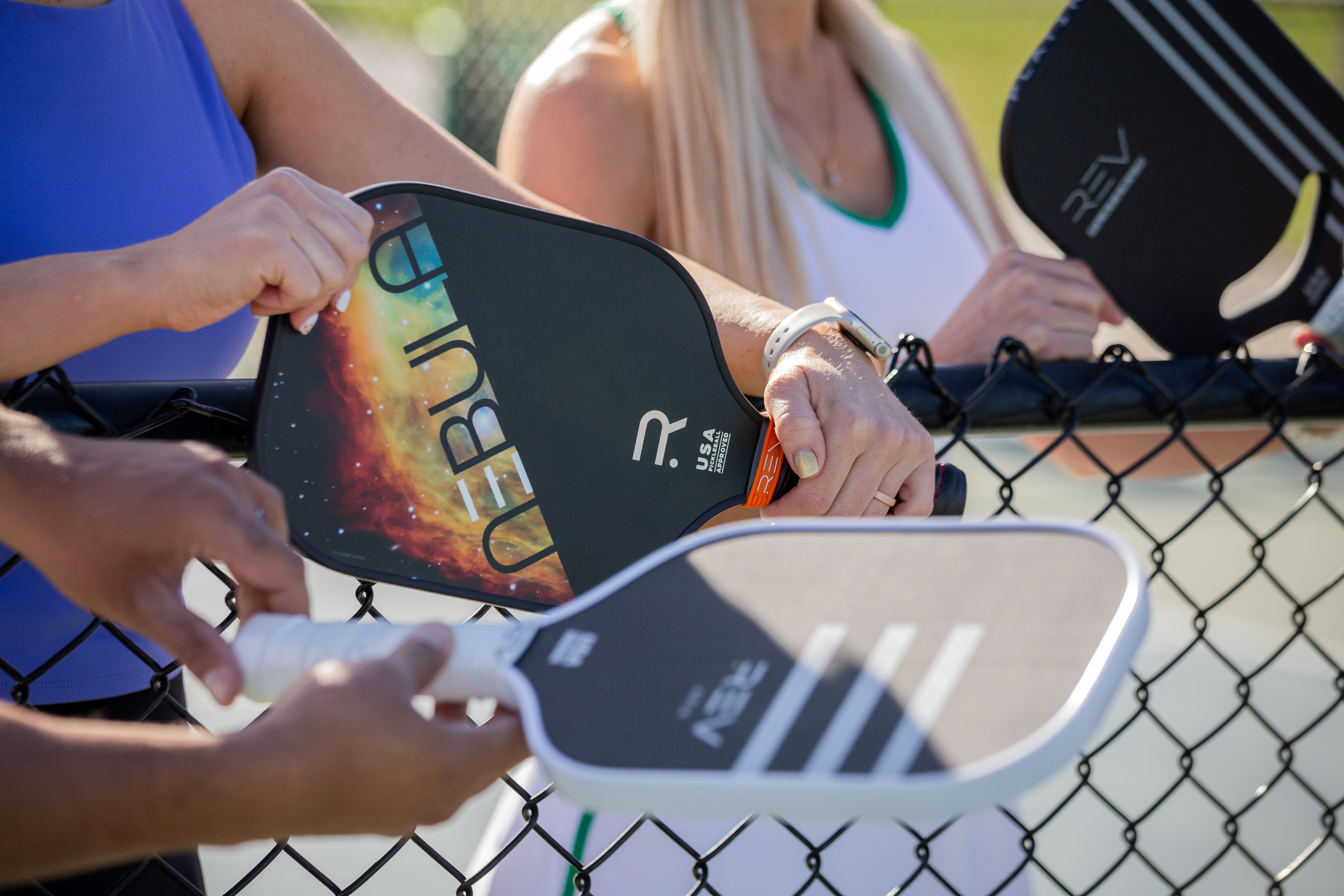 REV Aria Pickleball Paddle, Carbon Fiber Face photo 8