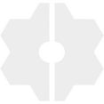 thumbnail image 4 of 24"OD x 5"ID x 8 1/4"C x 1"P Daisy Architectural Grade PVC Contemporary Ceiling Medallion, Two Piece, 4 of 11