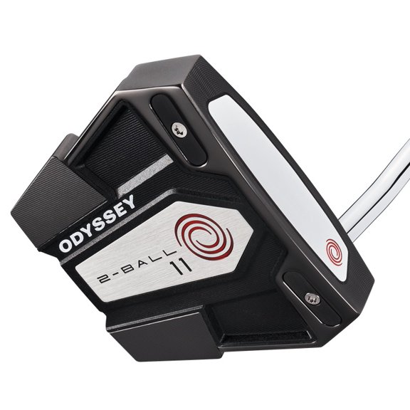 Pre-Owned Odyssey Eleven 2-Ball DB Red Stroke Lab Putter 34 Inches Excellent
