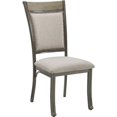 thumbnail image 1 of Powell D1283B20SC Étain Franklin Chaise d'Appoint - Pack de 2, 1 of 1