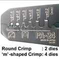 thumbnail image 2 of Pinzas prensadoras Tool ENGINEER PA-24 para JST XH, PH, EH y NH, 2 of 7