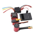 thumbnail image 3 of segolike Brushless Motor, 60A ESC Programming Card Set heat sink, Metal Steering Gear, RC 4300kv, 3 of 8