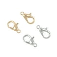 thumbnail image 2 of 12 Packs: 20 ct. (240 total) Silver & Gold Lobster Claw Clasps by Creatology™, 2 of 2