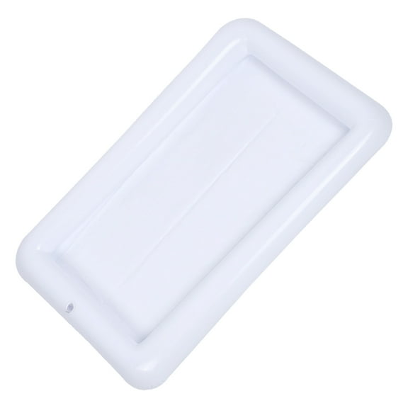 HEALEEP PVC Inflatable Ice Bucket White for Adults Outdoor Drinks Storage Beach Gathering 1Pack