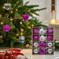 thumbnail image 4 of Colored Glass Mirror Ball Foam Decor Pink Purple With Rope For Wedding Stage Party Christmas Holiday Decoration, 4 of 6