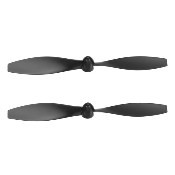 Uxcell 2 Set 4 Inch Propeller RC Propellers 2-Vane Blades Props for RC Airplane Aircraft Prop Controlled Airplanes Lightweight Drones, Black