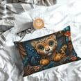 thumbnail image 5 of Vsdgher Playful Leopard Art Pillow Cases, Pillow Covers - suit sofa or office-14"x20", 5 of 6