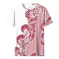 thumbnail image 2 of JTZGDY Boho Floral Tops for Women Loose Fit Casual Summer Short Sleeve Vintage Printed Crewneck Basic Workout Tees Shirt Trendy Oversized Pullover Tops Multicolor#03 XXXL, 2 of 6