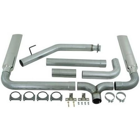 Mbrp Smokers Stack - MBRP Inc. 99-03 Super Duty 7.3L Powerstroke Turbo Back, Smokers, Incl. B1610 Stacks