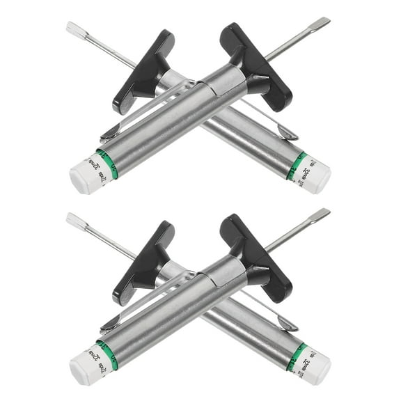 4 Pcs Tire Depth Gauge Tire Measure Tool Depth Tire Gauge for Truck Auto Tire Tread Depth Gauge Tool