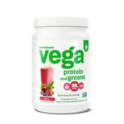 Vega Protein & Greens Plant-Based Protein Powder, Berry, 18 Servings (18.4oz)