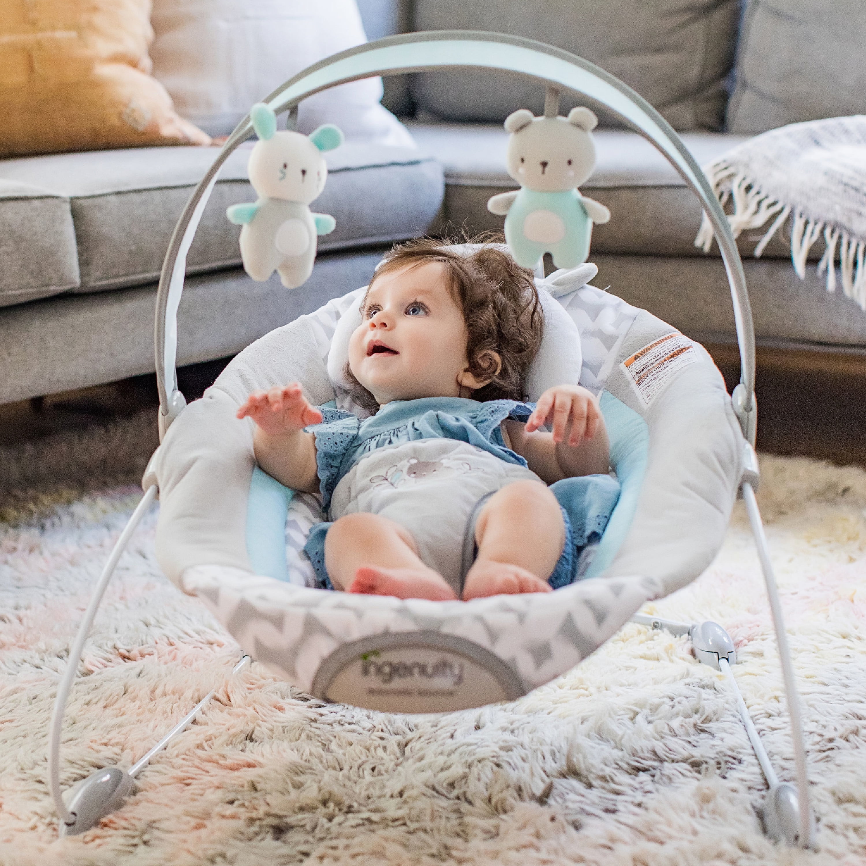 ingenuity automatic bouncer batteries