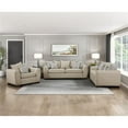 thumbnail image 3 of Lexicon Silverthorne Chenille Living Room Loveseat in Light Brown, 3 of 8