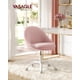 thumbnail image 2 of Silla VASAGLE UOBG020R93 Giratoria Ajustable en Rosa Teddy, 2 of 8