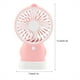 thumbnail image 3 of Mini ventilador de refrigeración de escritorio portátil, ventiladores de mesa USB recargables (rosa), 1 unidad, 3 of 8