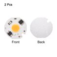 thumbnail image 4 of Uxcell LED Chip Bulb 110V 5W Warm White 3000-3200K High Power Floodlight Lamp Module Aluminium Board 2 Pack, 4 of 4