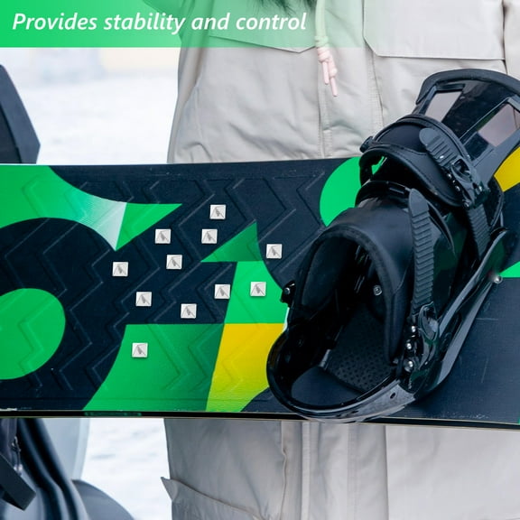 PBPBOX Snowboard Pads Women Snowboard Pad Silver Easy Installation 5Pcs for Winter Sports