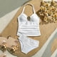 thumbnail image 1 of Traje de baño de 2 piezas para mujer, trajes de baño para mujer, trajes de baño de moda para mujer, trajes de baño estampados para mujer, trajes de baño de nailon para mujer, 1 of 7