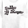 thumbnail image 6 of Suicide Squad Daddy's Lil Monster Adult White Crew Neck Short Sleeve T-shirt-Small, 6 of 7