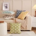 thumbnail image 7 of Geometric Links Accent Decorative Pillow (With/Without Inserts) 18"x18" Set of 2, 7 of 7