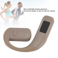 thumbnail image 3 of Casque, Oreillette Sans Fil, Conduction Osseuse Écouteur Simple avec Microphone Rotatif à 180 Degrés, Haut-Parleur Dynamique, pour Course, Cyclisme, Randonnée, 3 of 7