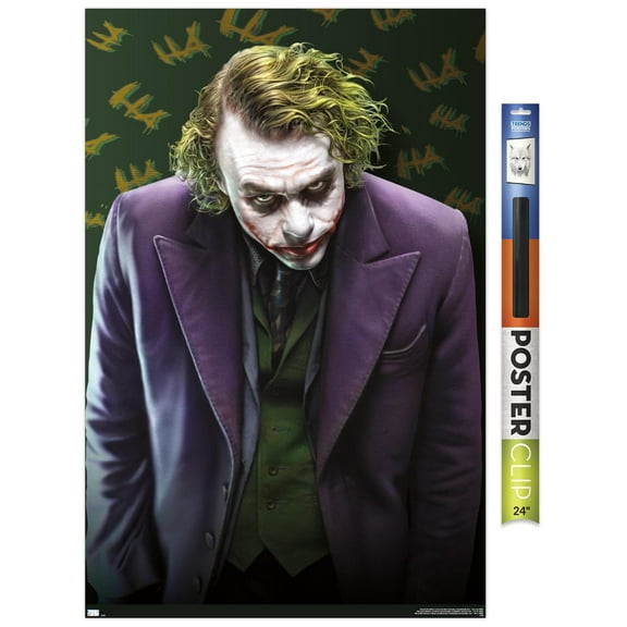 DC Comics - The Joker - The Dark Knight Wall Poster, 22.375" x 34"