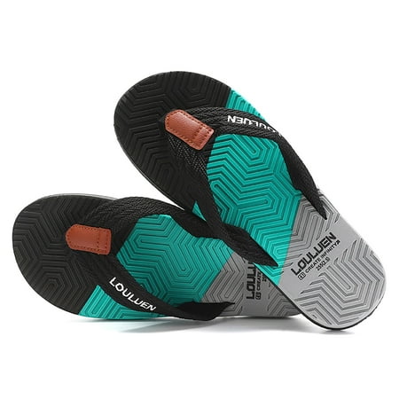 

eczipvz Mens Sandals Men s Sandal Summer Beach Sandals for Men Non Slip Comfy Arch Support Casual Sandals Sport Flat Slides Shoes Black