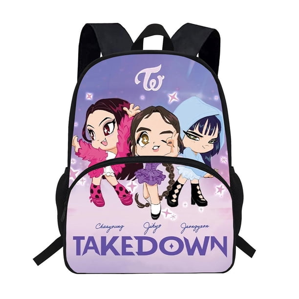 Kpop Demon Hunters Backpack,Back to School Merch, Casual Backpack, Kpop Demon Hunters Large Capacity Schoolbag, Lightweight Backpack for Students and Fans