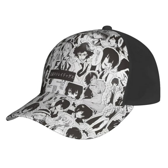 Unisex Bungo Stray Dogs Dazai Osamu (2) Baseball Cap Adjustable Trucker Hat for Running Sports Hiking Camping