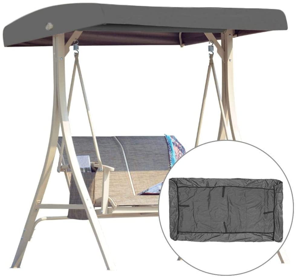 Ersatz-Dach Für Hollywoodschaukel 195x125cm - Wasserdicht, UV-Schutz, Rot