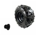 thumbnail image 1 of Genuine Power Wheels 3900-6454 Roue et Bague Noires pour Modèles KFX, 1 of 1