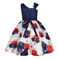 thumbnail image 2 of 2-9T Flower Girls Floral Dresses Toddler Pageant One Shoulder Princess Dress, 2 of 5