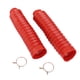 thumbnail image 4 of PAR DE CUBIERTAS ANTIPOLVO DE GOMA PARA AMORTIGUADORES DELANTEROS NUEVO Rojo . Cola Frente Amortiguador guardapolvos, 4 of 8