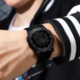 thumbnail image 5 of Digital Watches for Men Women Waterproof Unique Watch Stopwatch Countdown Alarm Analog Silicone Strap  Case, 5 of 10