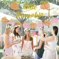 thumbnail image 4 of Glitter Little Pumpkin Banner Fall Baby Shower Gender Reveal Birthday Party for Kid's Birthday Party, Thanksgiving Fall Theme Pumpkin Baby Shower Decorations Supplies,Fall Pumpkin Decorations for Home, 4 of 6