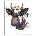 thumbnail image 2 of Magnifique Graphique Aquarelle de Chat - Art Mural sur Toile d'Animal, 2 of 3