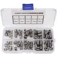 thumbnail image 1 of M6 inserts thread insert nuts screw-in sockets assortment tool kit for wooden furniture thread inserts, 1 of 9