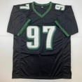 thumbnail image 4 of Autographed/Signed Javon Hargrave Philadelphia Black Football Jersey JSA COA, 4 of 4