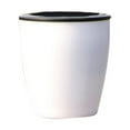 thumbnail image 2 of Lloopyting Storage Bins Storage Bags Lazy Flower Pot Automatic Water Absorption Plastic Pot Green Plant Water Culture Home Decor Room Decor White 19*19*19cm, 2 of 2
