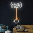 thumbnail image 3 of Handmadetneonsign Tea Neon Sign, Tea Cup Neon Light, Tea Pot LED Light, Drinking Led Sign, Tea Shop, 3 of 5