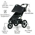 thumbnail image 5 of BOB Gear Alterrain Pro Jogging Stroller, All-Weather, SmoothShox Suspension, Black, 5 of 8