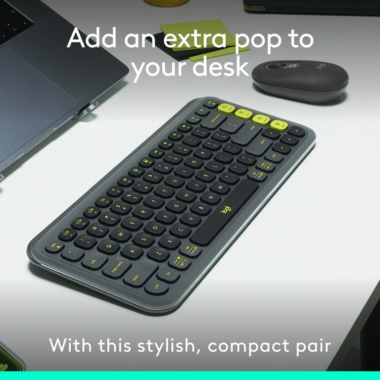 Logitech POP ICON COMBO, Bluetooth Keyboard and Mouse Combo