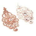 thumbnail image 2 of Large Rhinestone Drop Earrings, 2 of 2