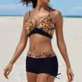 thumbnail image 2 of Conjunto de bikini con estilo para mujer, traje de baño de dos piezas, traje de baño sólido, ropa de playa OAVQHLG3B Store lin121212, 2 of 3
