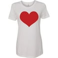 thumbnail image 3 of Inktastic Red Heart Valentine Women's T-Shirt, 3 of 5