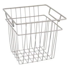 Seville Classics Medium Wire Nesting Utility Shelf Storage Basket
